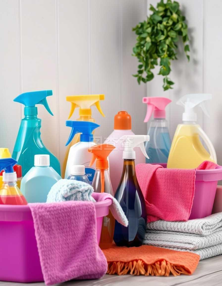 清潔用品點(diǎn)亮生活 家居工作的多彩世界